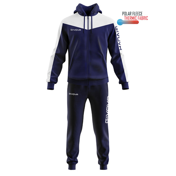ROMA TRACKSUIT WITH POLARFLEECE HOOD TT013