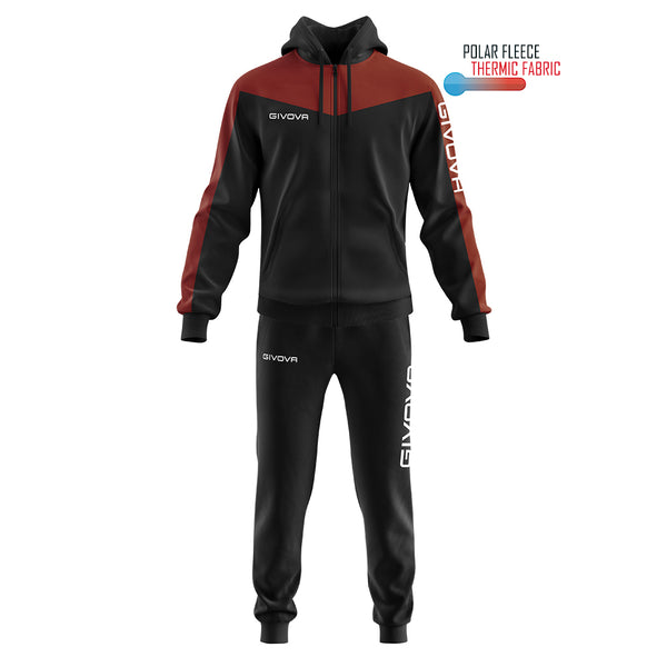 ROMA TRACKSUIT WITH POLARFLEECE HOOD TT013