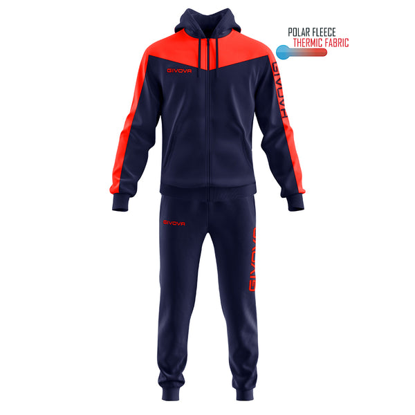 ROMA TRACKSUIT WITH POLARFLEECE HOOD TT013